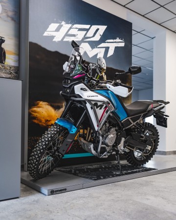 Gmole dolne szare CFMOTO 450MT