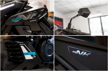 Motocykl CFMoto 125NK | Gem Black | Wyprzedaż rocznika