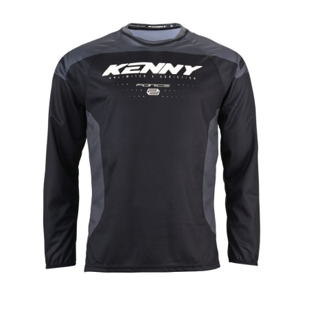KOSZULKA KENNY FORCE CZARNY/BIAŁY