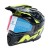 KASK CFMOTO CZARNO ZIELONY