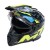 KASK CFMOTO CZARNO ZIELONY