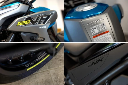 Motocykl CFMoto 125NK | Zephyr Blue | Wyprzedaż rocznika