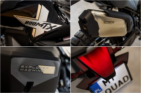 Motocykl CFMOTO 800 MT-X | Nebula Black