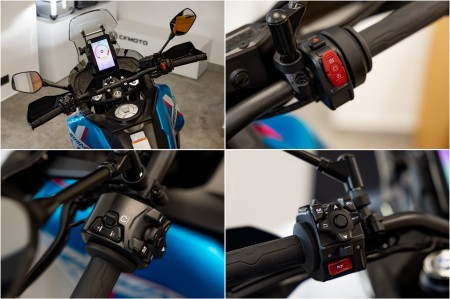 Motocykl CFMOTO 800 MT-X  | Zephyr Blue