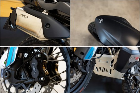 Motocykl CFMOTO 800 MT-X  | Zephyr Blue