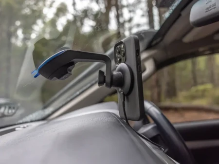 Głowica z ładowarką indukcyjną Quad Lock® V2 do auta / na biurko