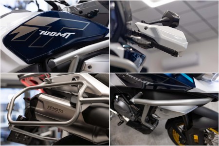 Motocykl CFMOTO 700MT | Nebula White