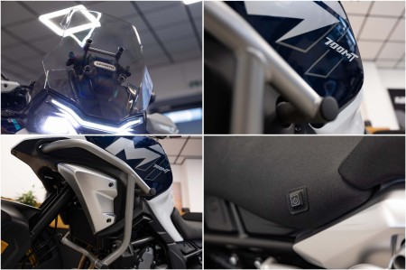 Motocykl CFMOTO 700MT | Nebula White