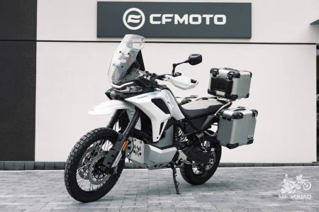 Osłona aluminiowa silnika srebrna CFMOTO 1000MT-X