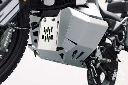 Osłona aluminiowa silnika srebrna CFMOTO 1000MT-X