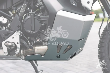 Osłona aluminiowa silnika srebrna CFMOTO 1000MT-X