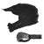 KASK NOX CROSS / OFFROAD N761 SOLID KID / JUNIOR (DZIECIĘCY) KOLOR CZARNY MAT ROZMIAR L (ZAPIĘCIE MIKROMETRYCZNE) + OKULARY 100%
