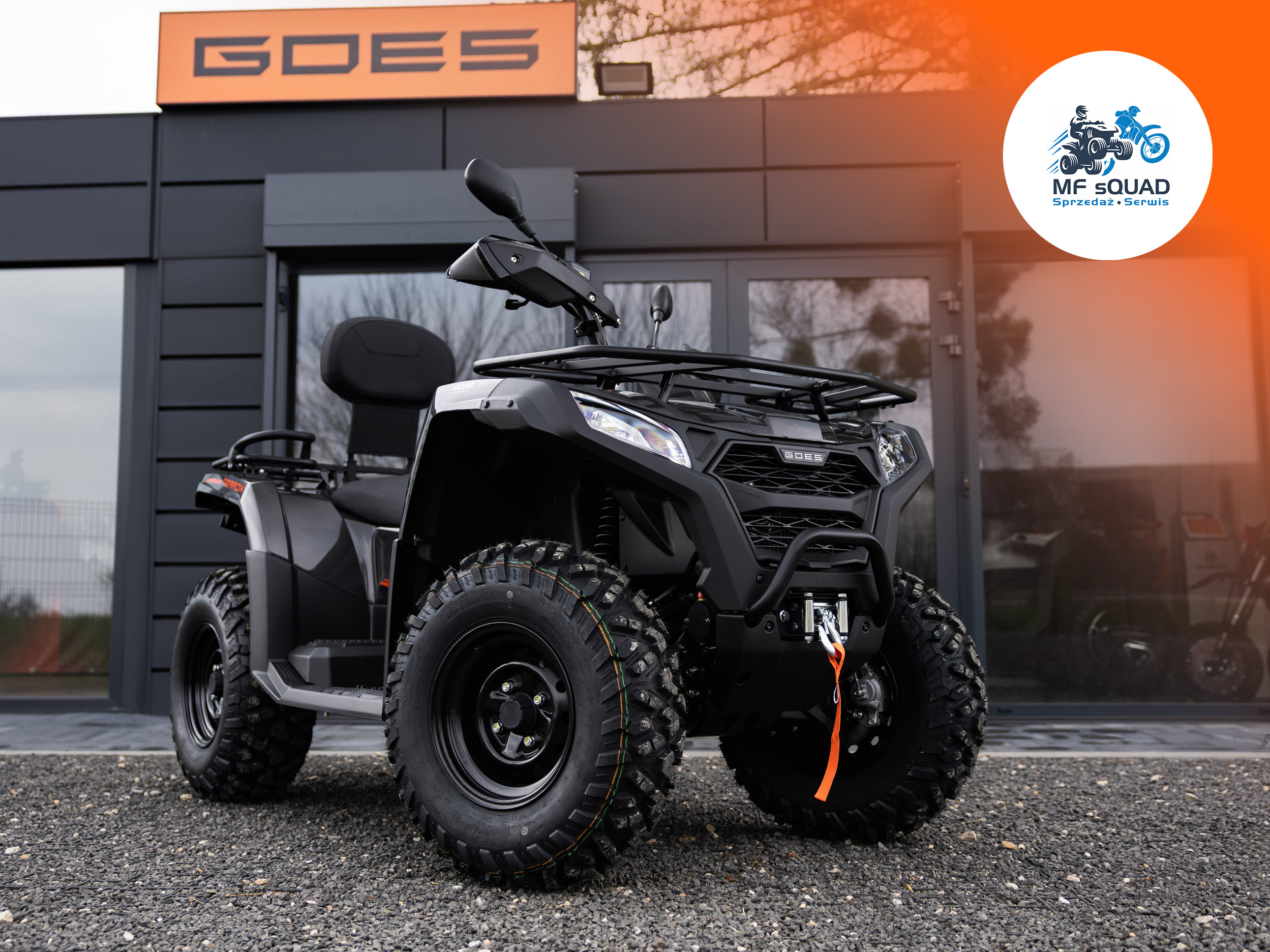 Quad GOES Terrox 400 | Wyprzedaż 2025 | 3 lata GWARANCJI !
