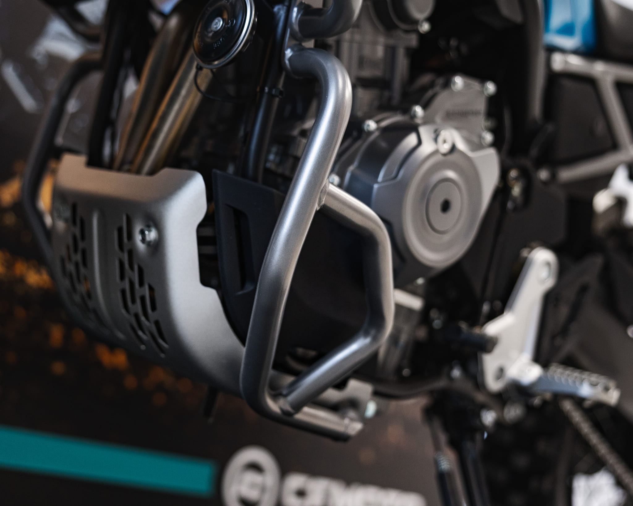 Gmole dolne szare CFMOTO 450MT