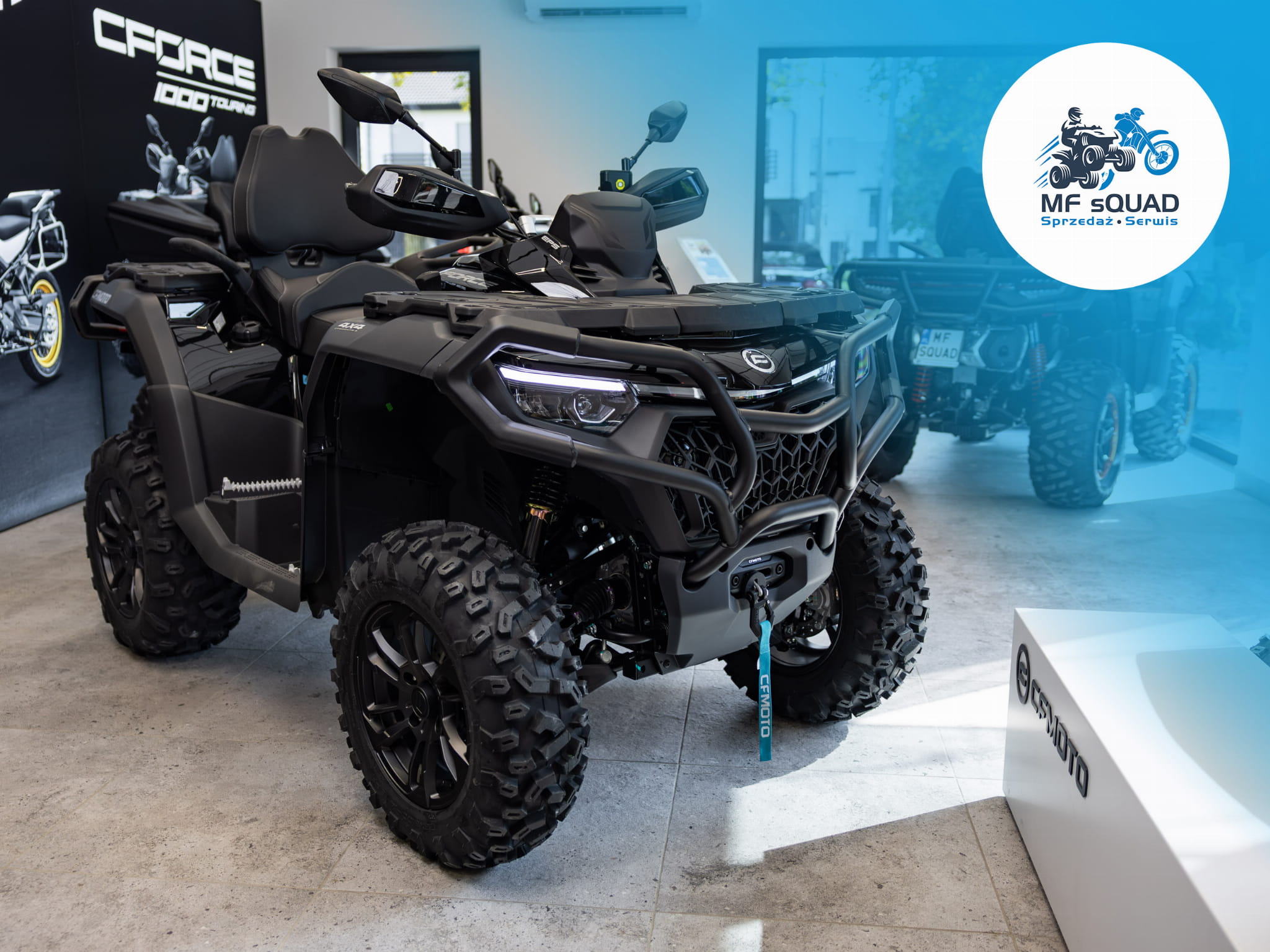 Quad CFMOTO Cforce 850L Touring | Nebula Black