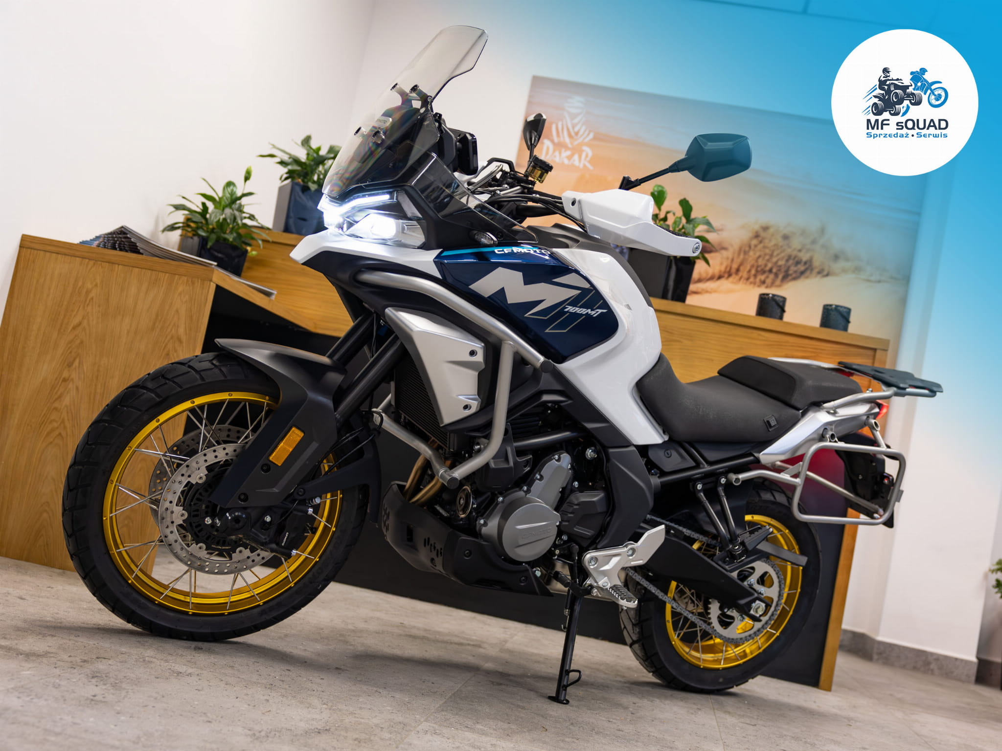 Motocykl CFMOTO 700MT | Nebula White