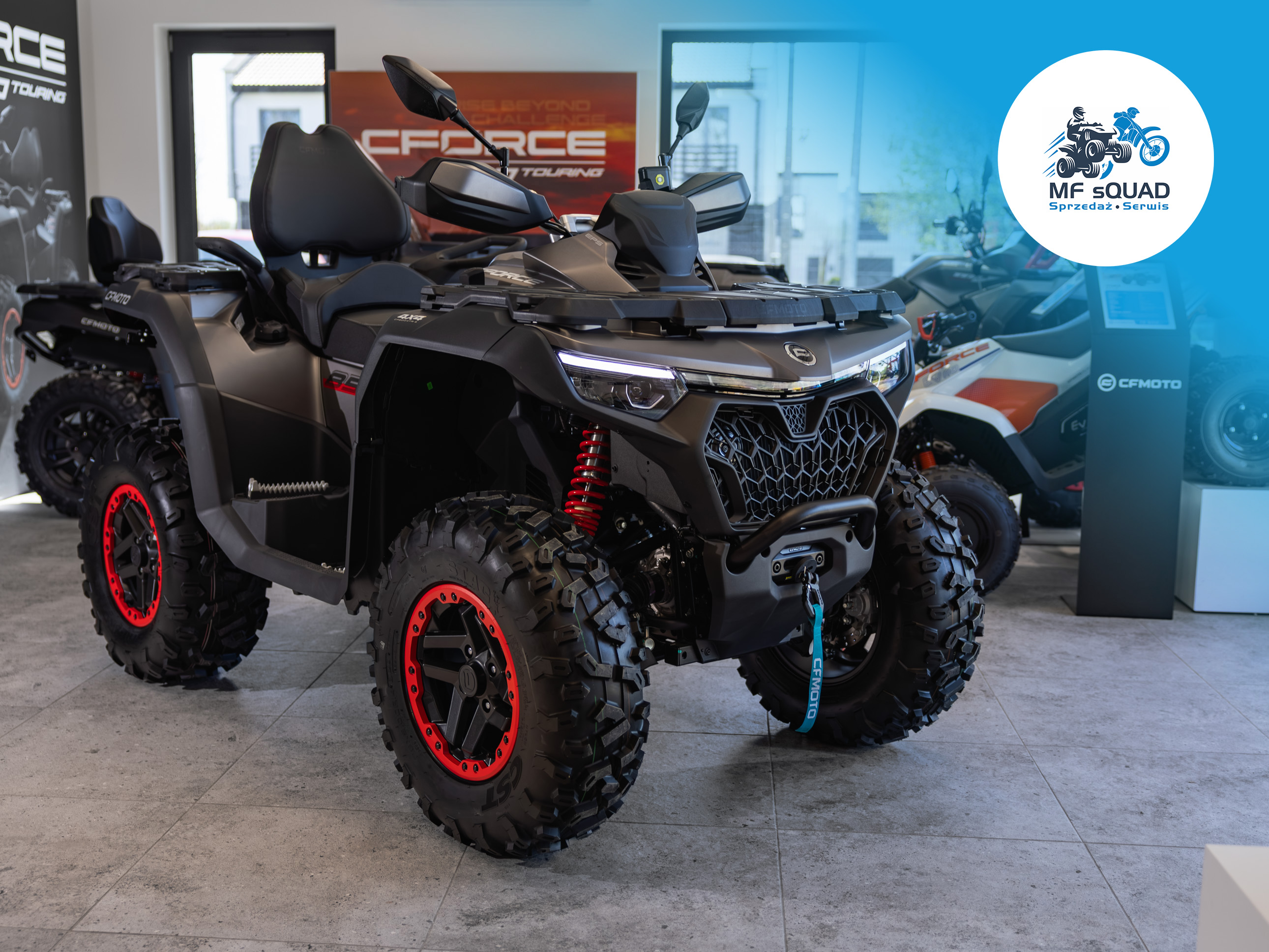 Quad CFMOTO Cforce 850 Touring Premium | Granite Ridge | ABS